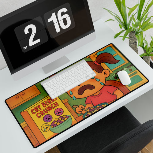 Cry Berry Crunch Desk Mat